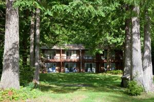 Zahrada ubytování Lake Crescent Lodge