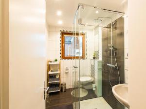 Koupelna v ubytování Ferienwohnung - Bergblick - Vandans + 37 fotografií