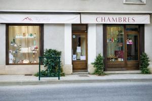 a chambres store on the side of a street at Chez jacky in Serres