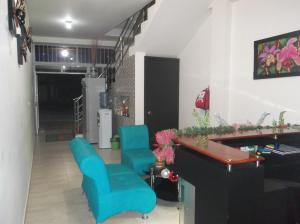 Hotel Monarca Putumayo的休息区