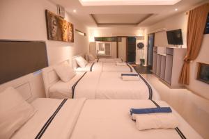 TV a/nebo společenská místnost v ubytování Vande Guest House