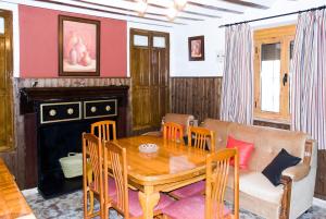 Dining area in the country house