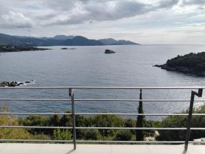 a view of a large body of water at Villa Oikos in Syvota
