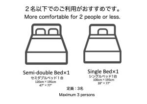 two versions of a traffic cone with the words more comfortable for people or less at Endless Mitsui Minami 5jo II in Sapporo