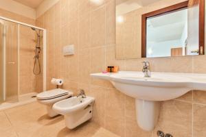 Koupelna v ubytování Hotel Doge