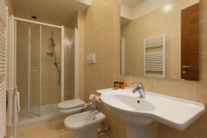 Koupelna v ubytování Hotel Doge