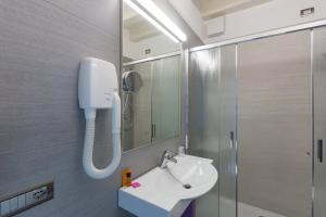 Koupelna v ubytování Hotel Doge