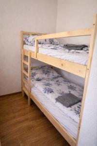 a couple of bunk beds in a room at Halalko Konak in Šmarje-Sap