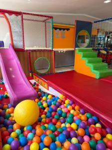 a play room with a bunch of balls at Vibe Hotel Vanadzor in Vanadzor