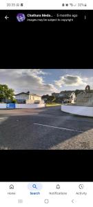 a screenshot of a picture of a parking lot at 68 Lochview in Stranraer