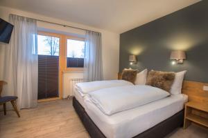 Postel nebo postele na pokoji v ubytování Appartement Nanske