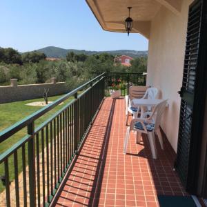 Balkón nebo terasa v ubytování Americana Luxury Apartments