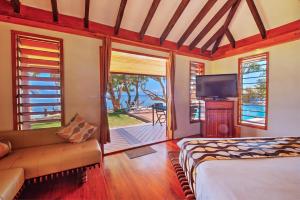 En eller flere senger på et rom på Maui Palms