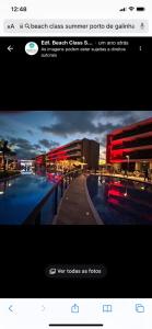 a screenshot of a picture of a swimming pool at Beach Class Summer Flat 4 pessoas in Porto De Galinhas