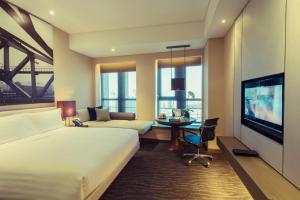 تلفاز و/أو أجهزة ترفيهية في Pan Pacific Tianjin