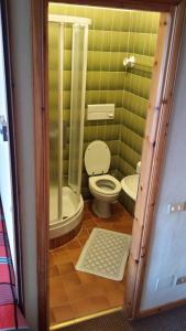 Koupelna v ubytování Albergo Casa Della Neve