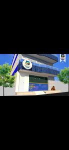 a rendering of a building with trees in front of it at Pousada Medeiros in Cedro