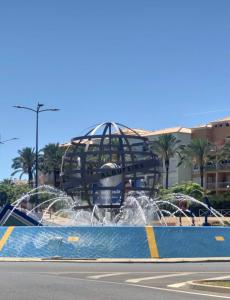 a water park with a roller coaster at Vivenda Santos in Albufeira