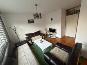 a living room with a couch and a table at Apartment ANIIDA in Mostar