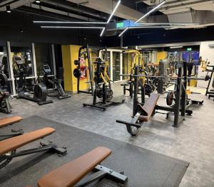Gimnàs o zona de fitness de Eliss Studio Sinaia - spa si piscina contra cost