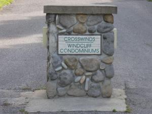 a sign on the side of a road at Happy Hour at Windcliff! Studio condo at Shanty Creek Resort in Bellaire +5 photos