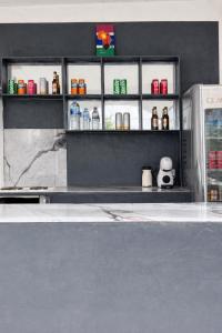 Dapur atau dapur kecil di Cutting Edge Guest House +61 gambar