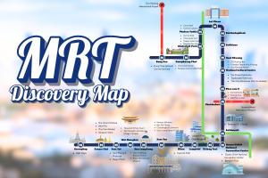 a map of the metro disney map at Mandarin Hotel Managed by Centre Point in Bangkok +50 photos