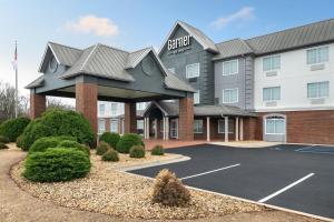 a rendering of a hotel with a parking lot at Garner Hotel Madison - Huntsville Airport by IHG in Madison