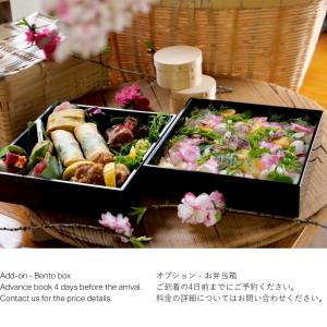 a tray of food on top of a table at EXP Atelier in Fujinomiya +19 photos