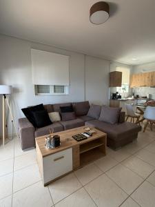 Køkken eller tekøkken på Casa View - Gythio Apartments