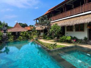 Piscina a Hideaway Amed o a prop