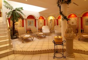 Posezení v ubytování Alpenhotel Regina