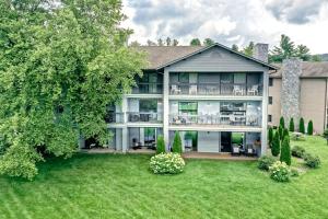 a large house with a large yard at Chetola Cardinal 201 in Blowing Rock
