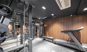 Fitness center at/o fitness facilities sa Cielo hotel
