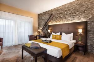 Posteľ alebo postele v izbe v ubytovaní Hotel dasMEI