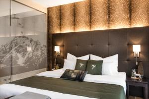 Posteľ alebo postele v izbe v ubytovaní Hotel dasMEI