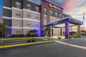 a rendering of the front of a hotel at La Quinta by Wyndham Tampa Central in Tampa