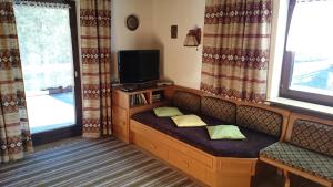 TV a/nebo společenská místnost v ubytování Apartment Alpenblick