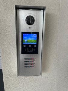 an electronic device is attached to a wall at RelaxDream in Sînmartin