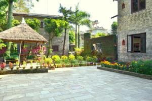 Taman di luar Mum's Garden Resort