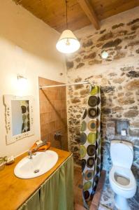 Ванная комната в Agrotourism traditional house