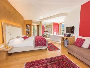 Posteľ alebo postele v izbe v ubytovaní RETTER Bio-Natur-Resort