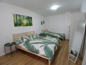 En eller flere senge i et værelse på La Casa IdeAle