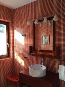 Koupelna v ubytování La Casa en el Camino