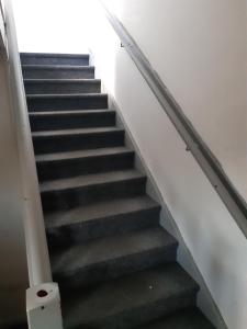 a set of stairs in a building at OG Box in Bolton