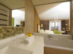 Kúpeľňa v ubytovaní RETTER Bio-Natur-Resort