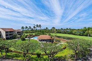 an aerial view of a resort with a swimming pool at Keauhou Punahele#B-207 in Kailua-Kona