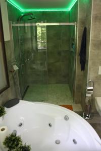Ein Badezimmer in der Unterkunft Apartment am Römerkreis