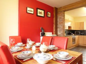 Køkken eller tekøkken på Gwarcwm Uchaf