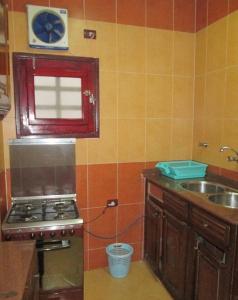 Köök või kööginurk majutusasutuses Fayrouz Apartmernts